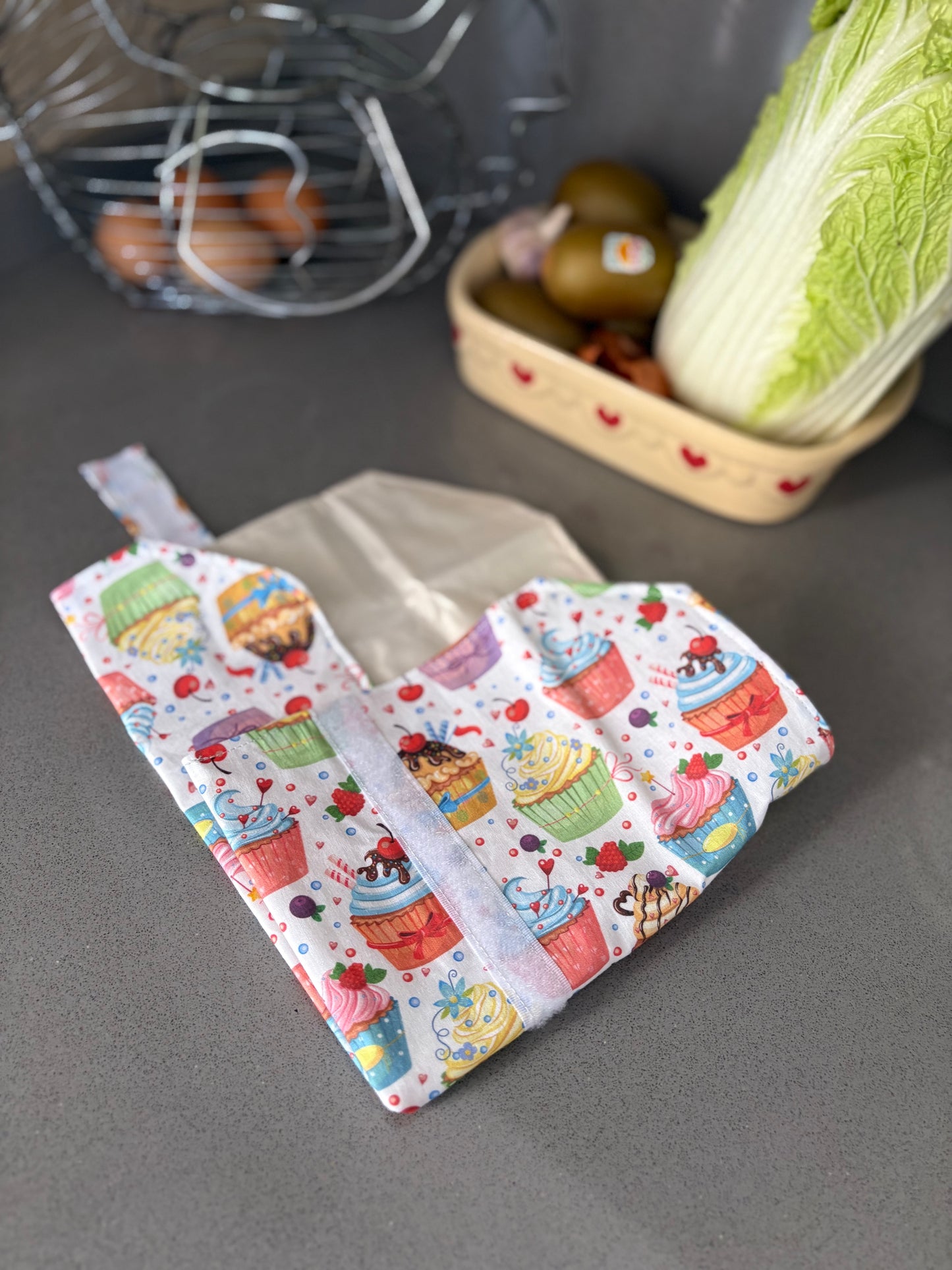 Funda bocadillo cupcakes