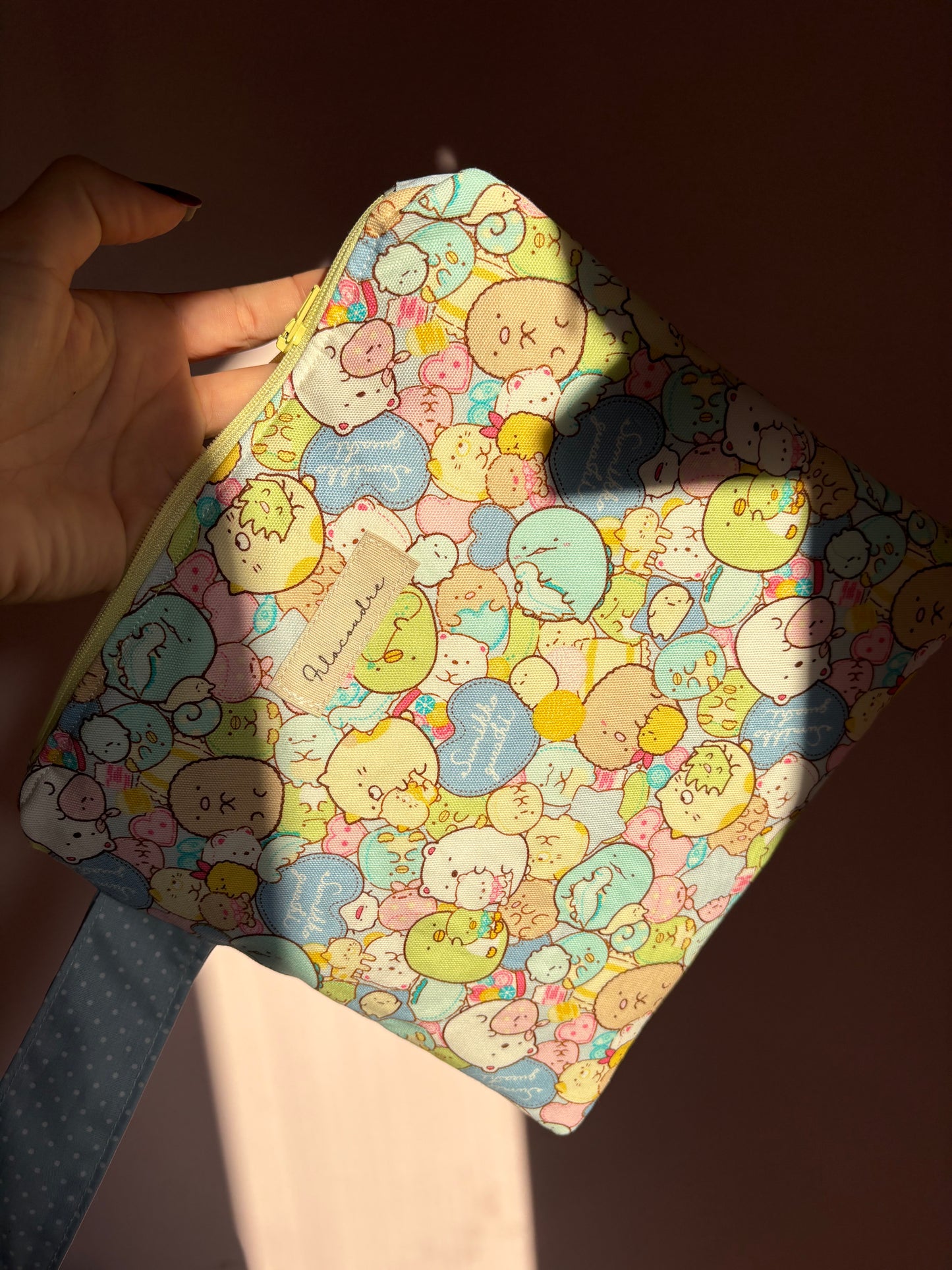 Neceser/bolso Sumikogurashi Gishiri Pink