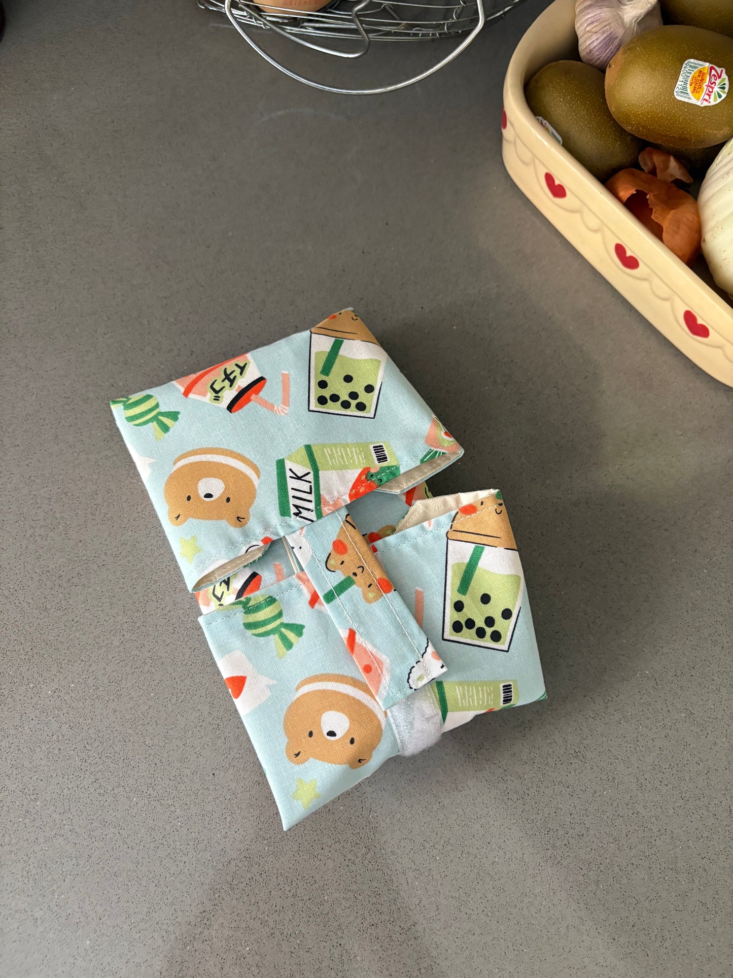 Funda bocadillo bubble tea