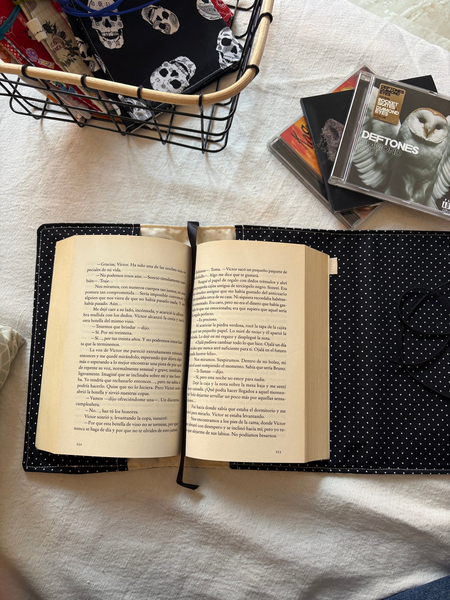 Funda de libro Calaveras Mexicanas