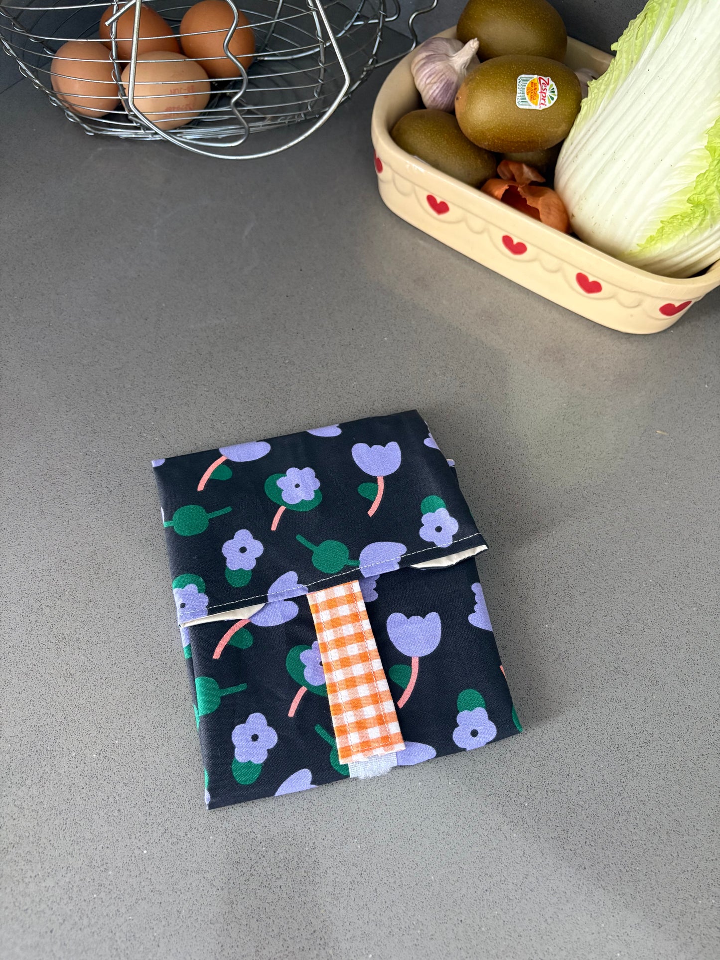 Funda bocadillo lila