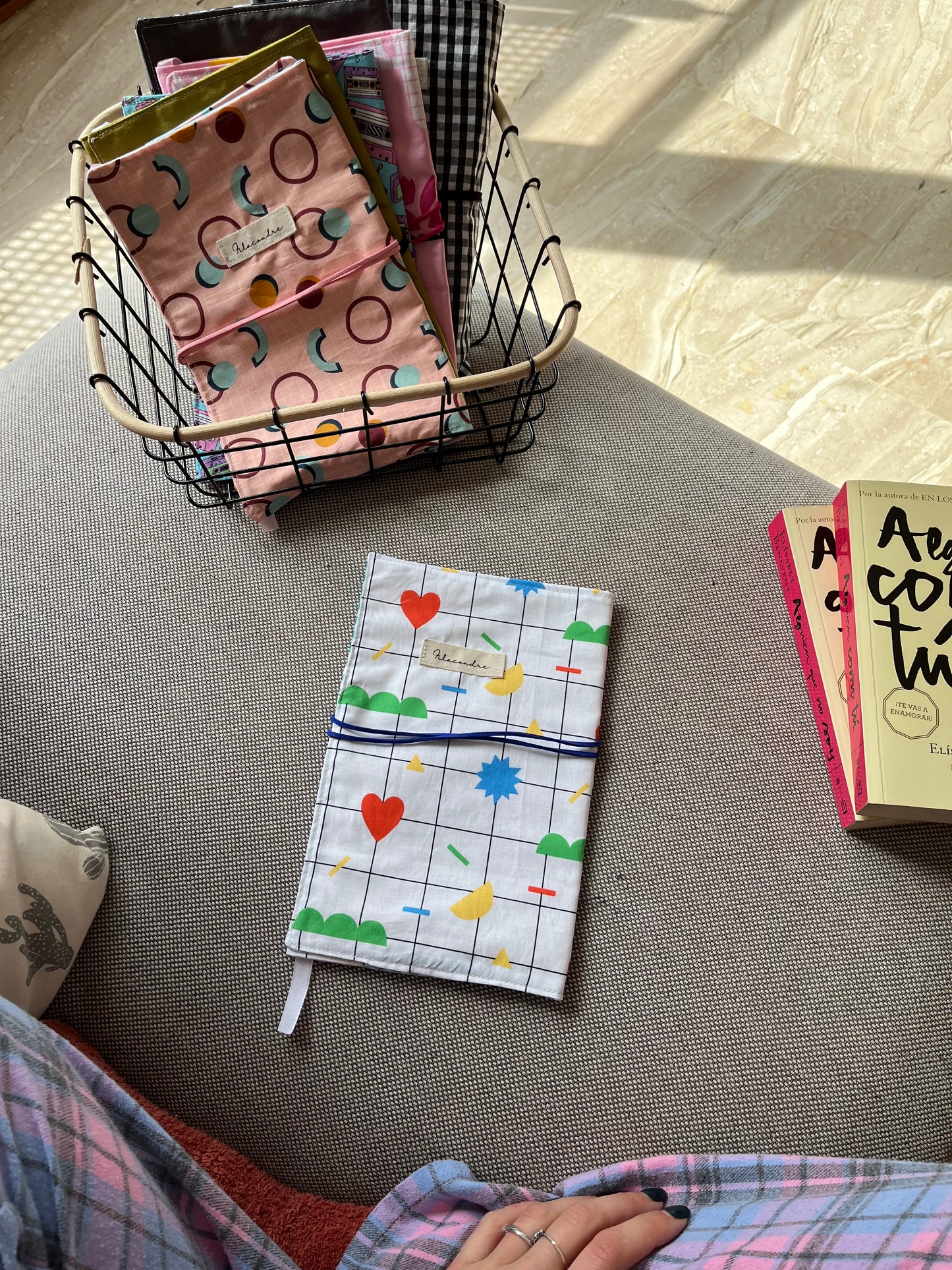Funda para libros pegatinas