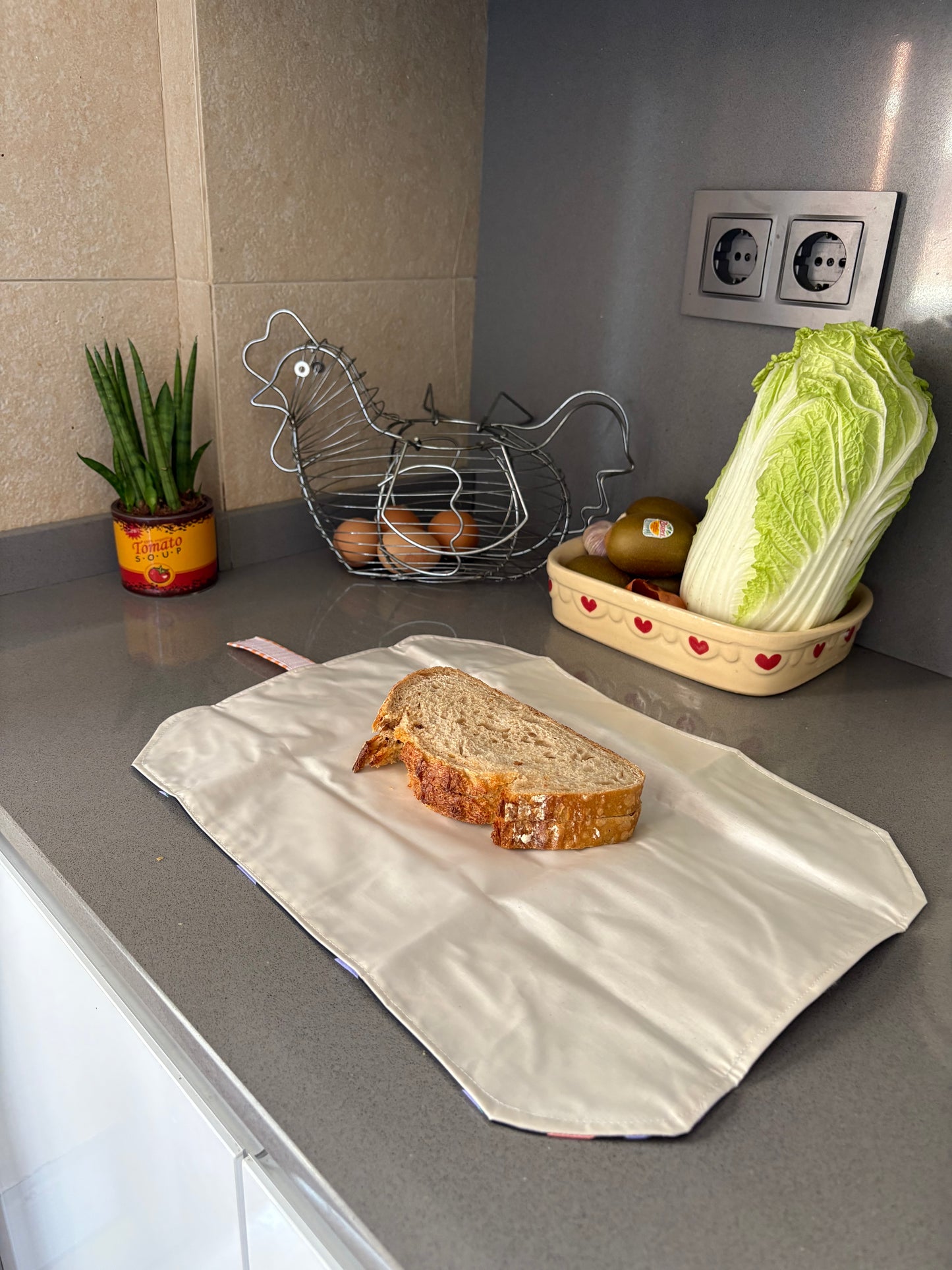 Funda bocadillo lila