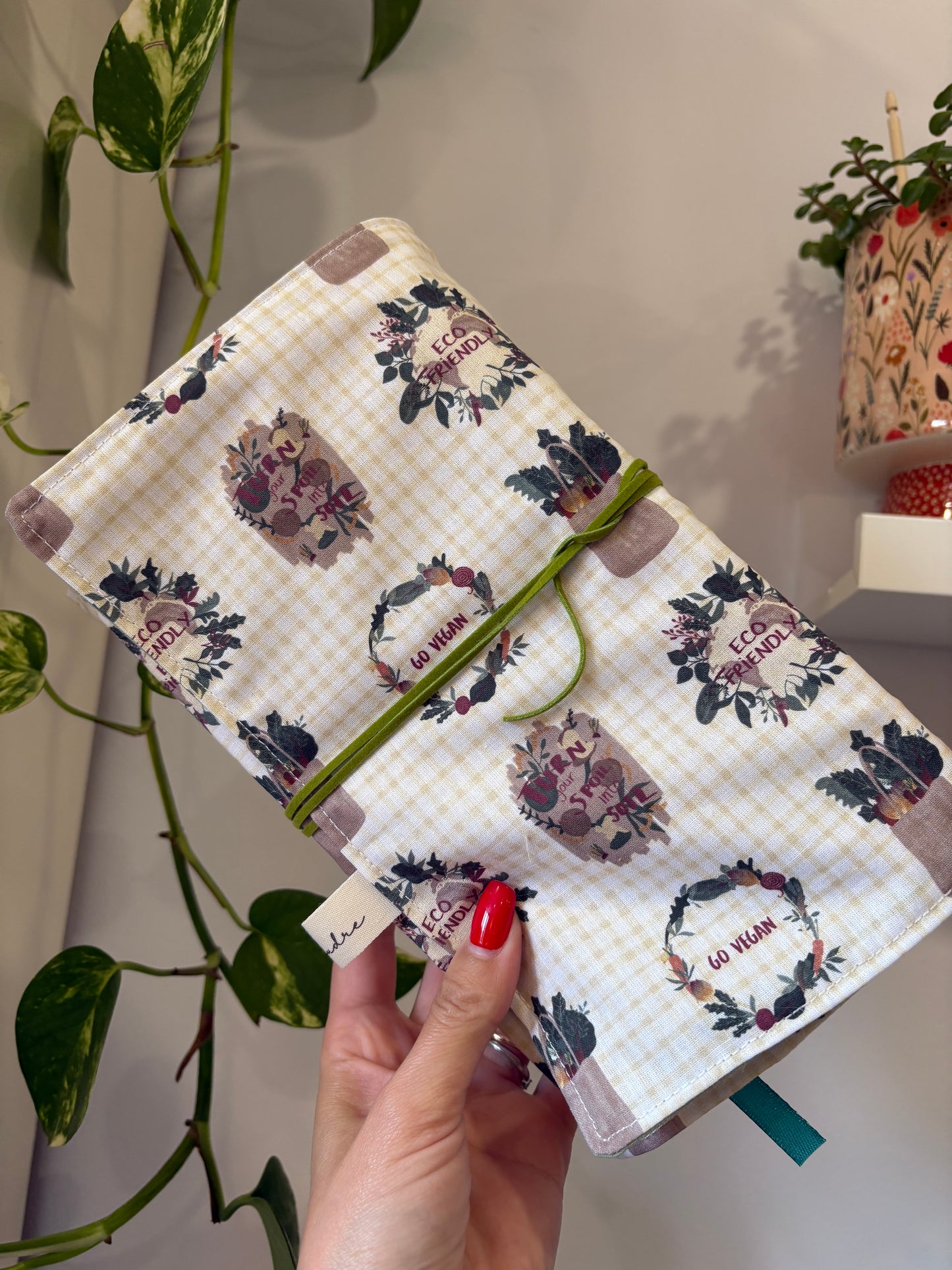 Funda de libro Go Vegan
