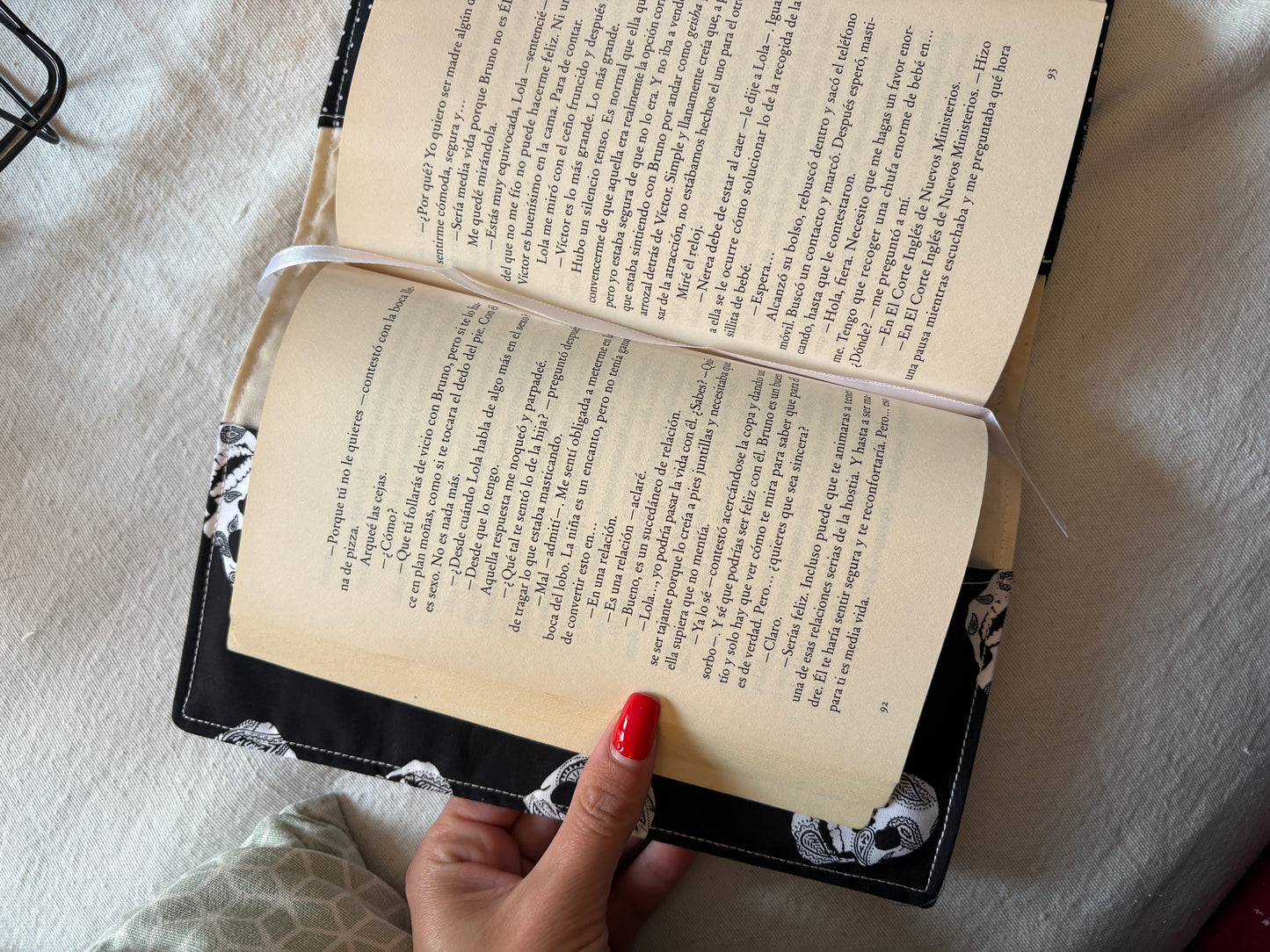 Funda de libro Calaveras