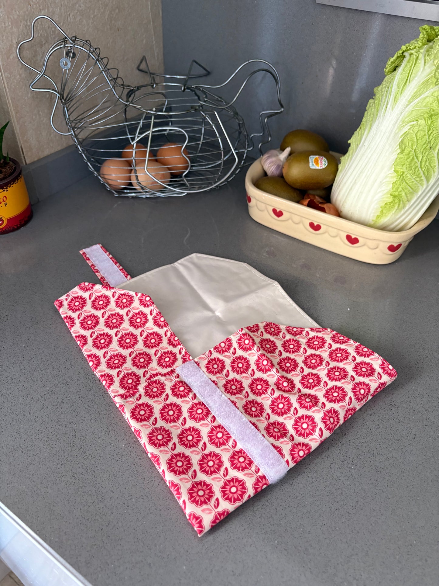 Funda alimentaria margaritas