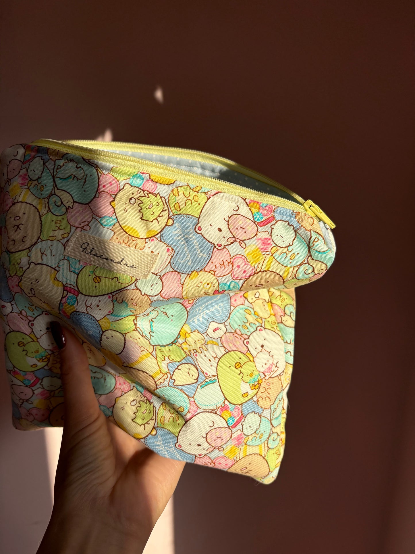 Neceser/bolso Sumikogurashi Gishiri Pink