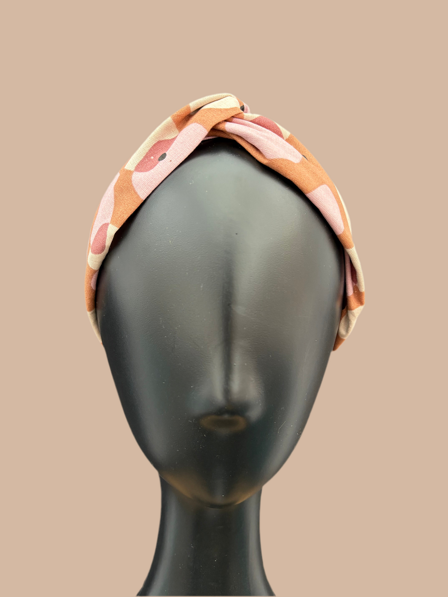 Diadema marrón