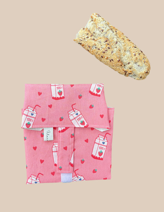 Funda bocadillo fresa