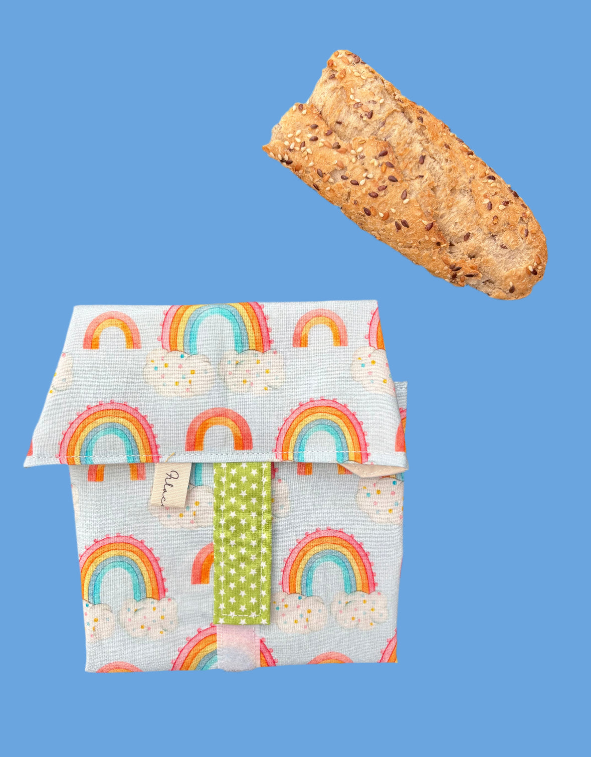 Funda bocadillo arcó iris