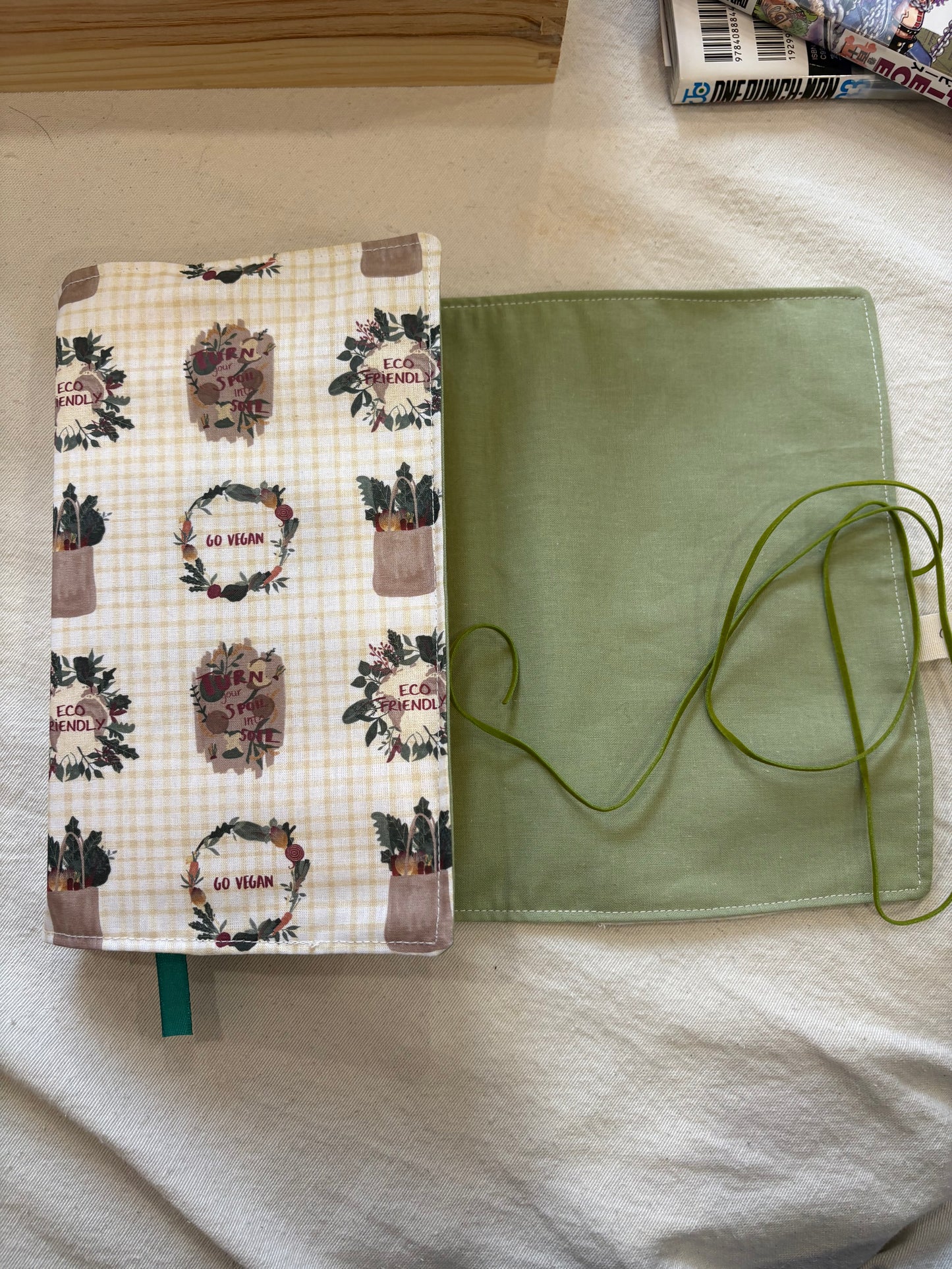 Funda de libro Go Vegan