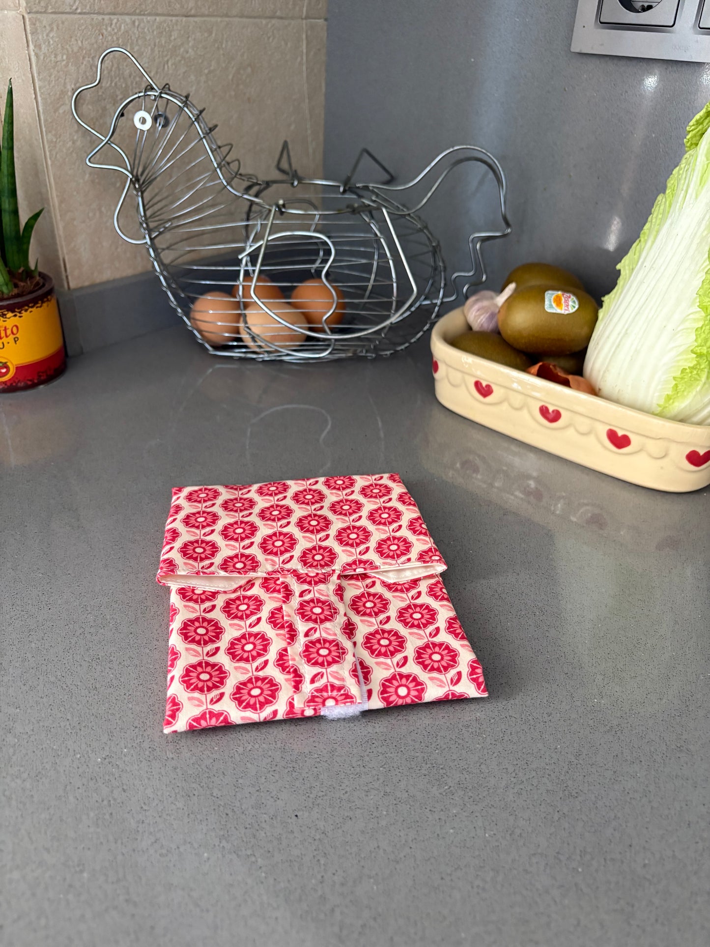 Funda alimentaria margaritas