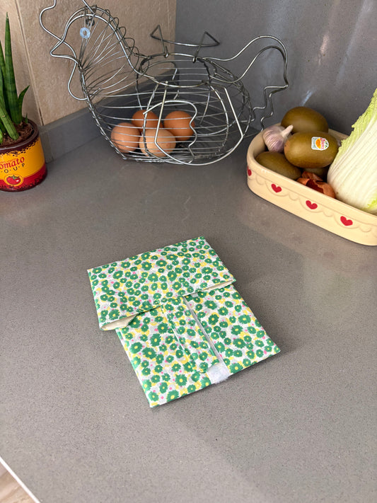 Funda alimentaria floral