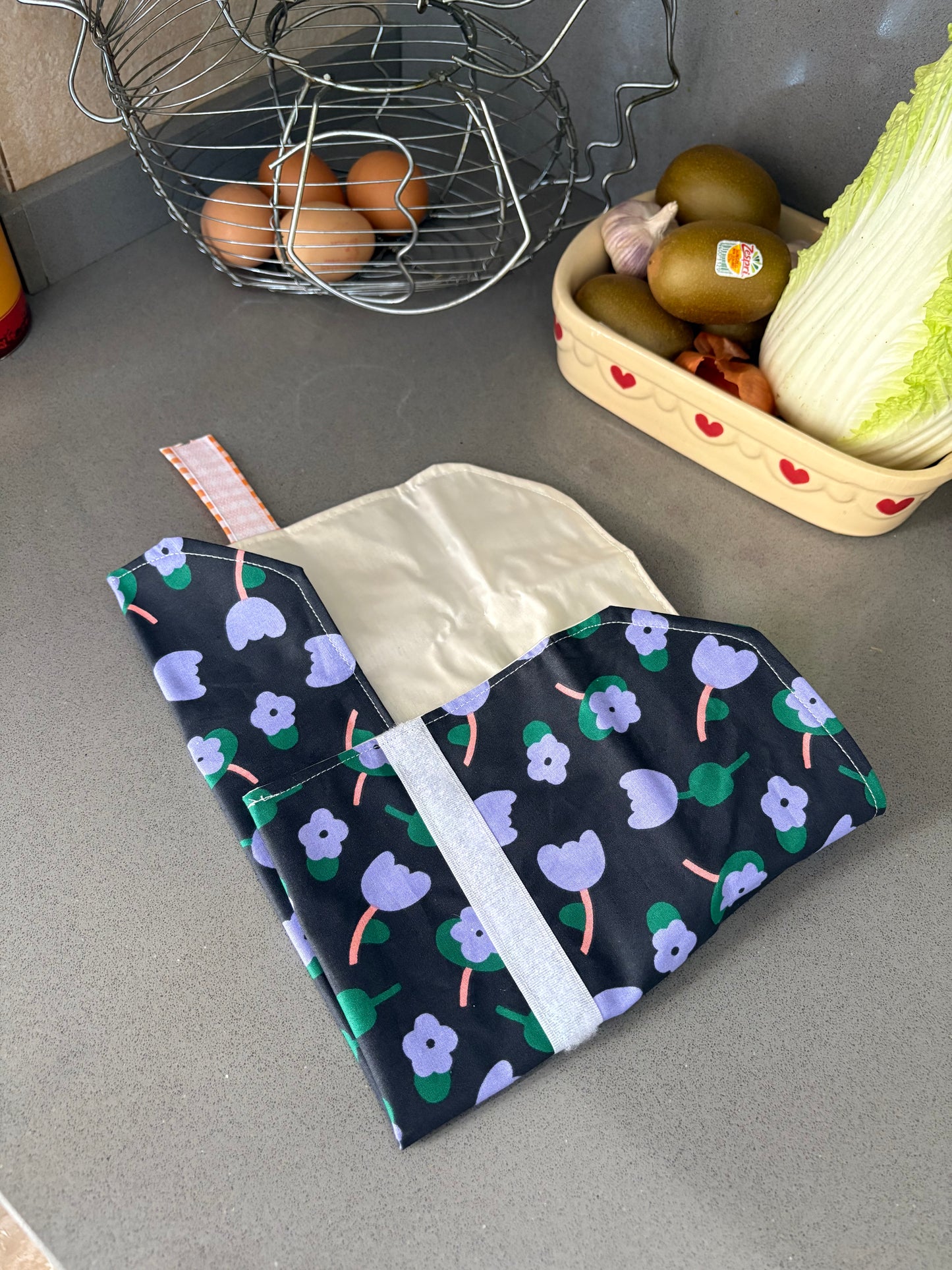 Funda bocadillo lila