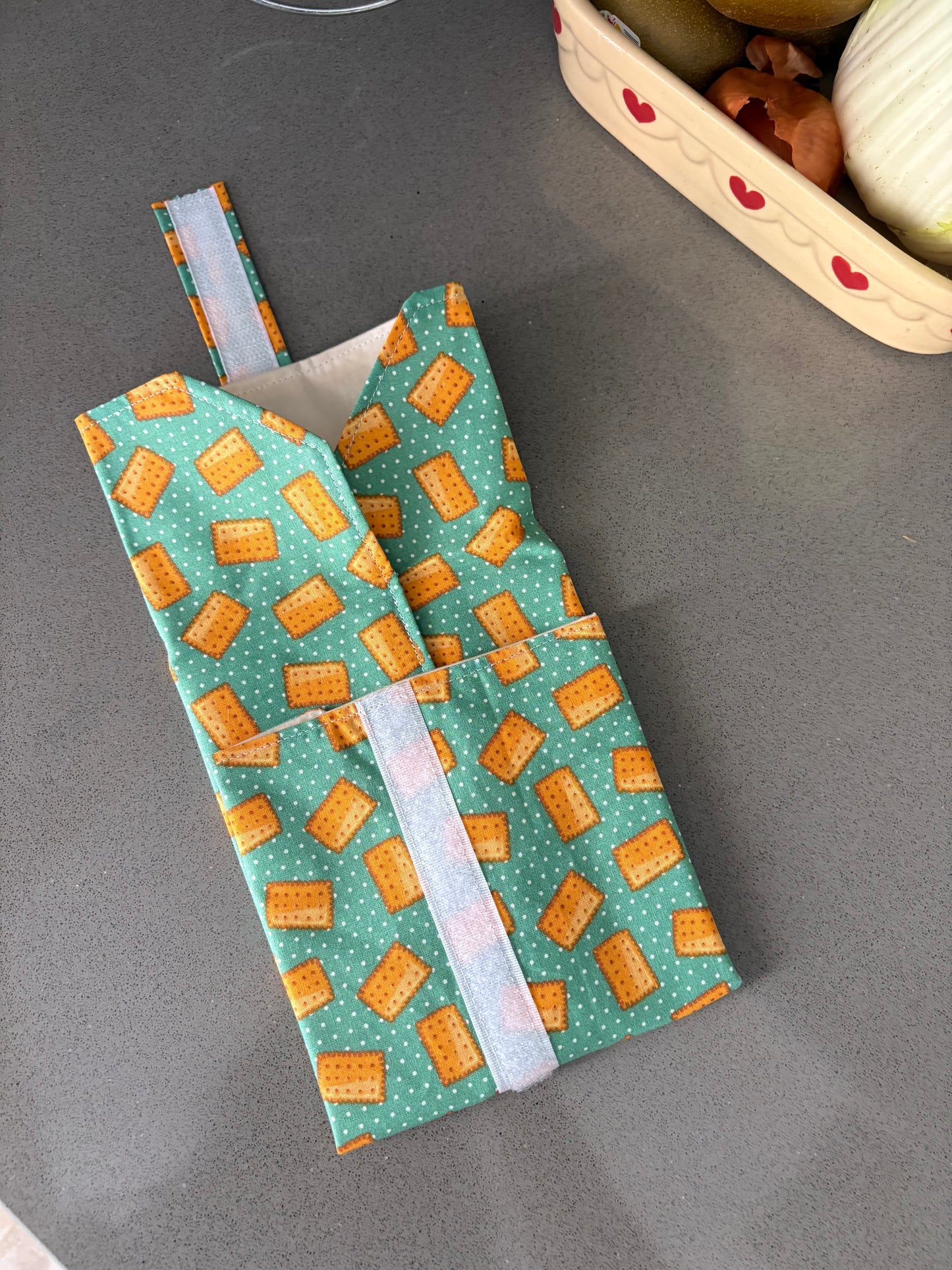 Funda alimentaria galletitas