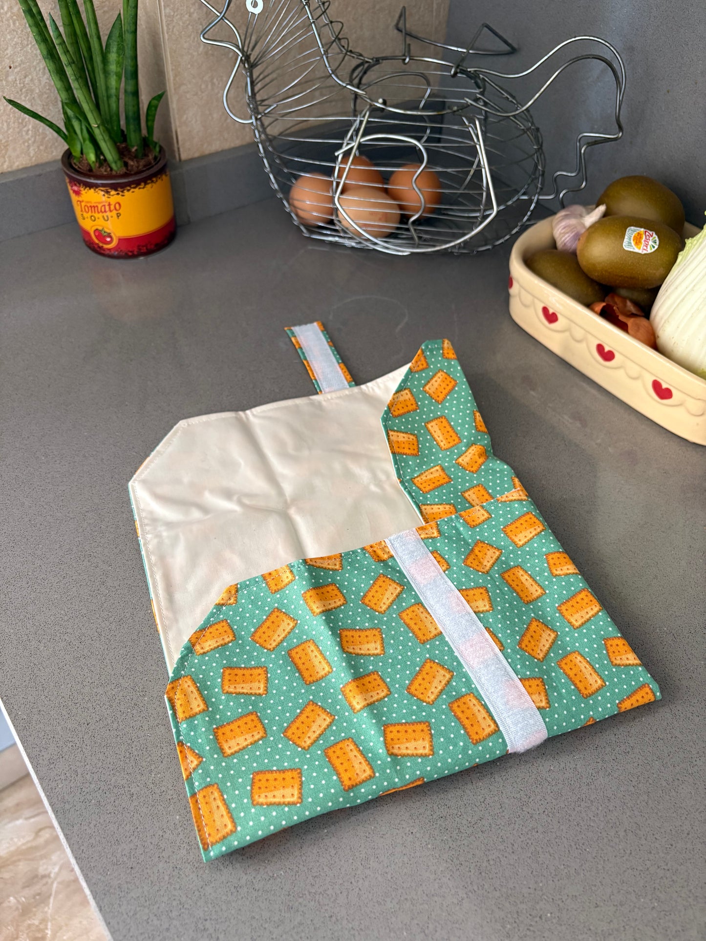 Funda alimentaria galletitas