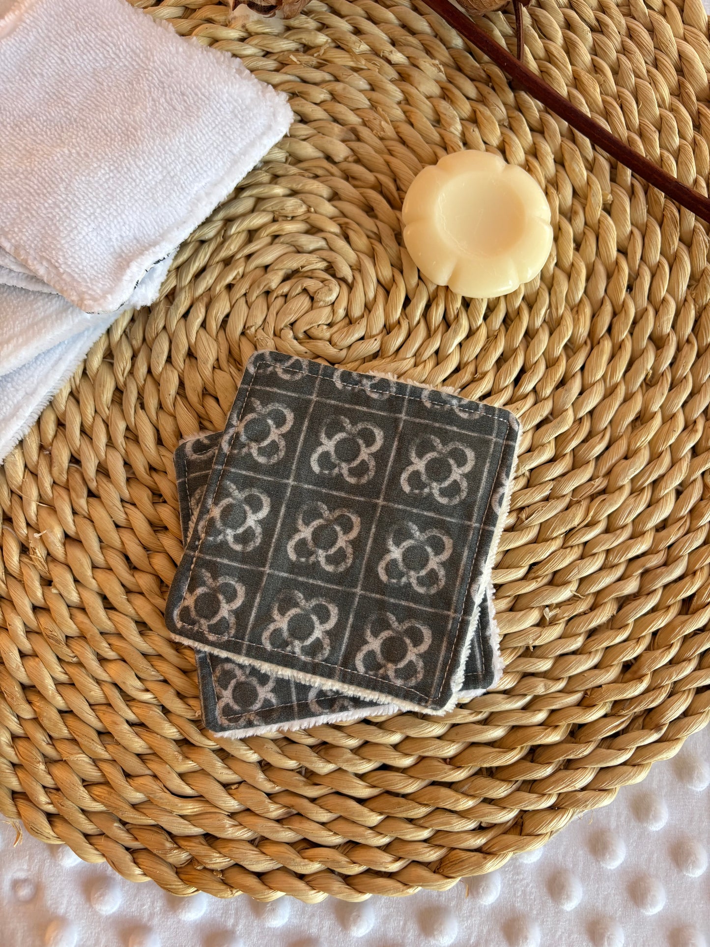 Set algodones blanco y negro